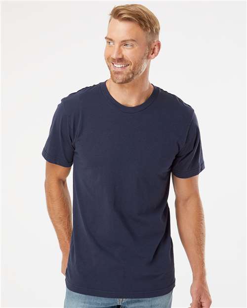 American Apparel 2001, Unisex Fine Jersey Tee, Navy