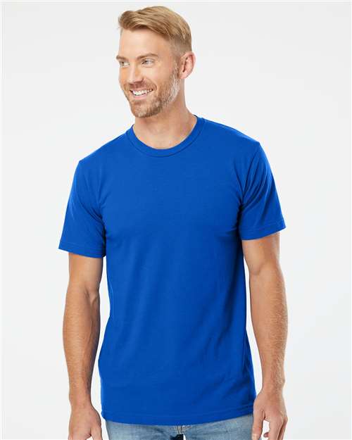 American Apparel 2001, Unisex Fine Jersey Tee, Royal Blue