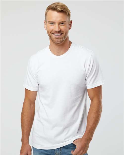 American Apparel 2001, Unisex Fine Jersey Tee, White