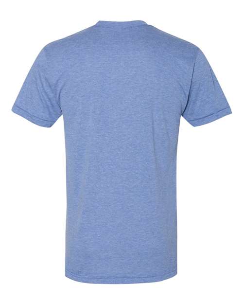 American Apparel TR401, Unisex Triblend Track Tee, Athletic Blue