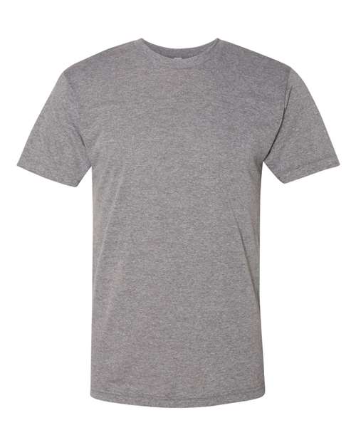American Apparel TR401, Unisex Triblend Track Tee, Athletic Grey