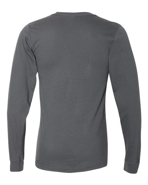 American Apparel 2007, Unisex Fine Jersey Long Sleeve Tee, Asphalt