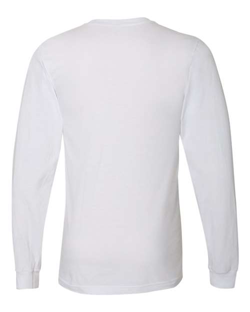 American Apparel 2007, Unisex Fine Jersey Long Sleeve Tee, White