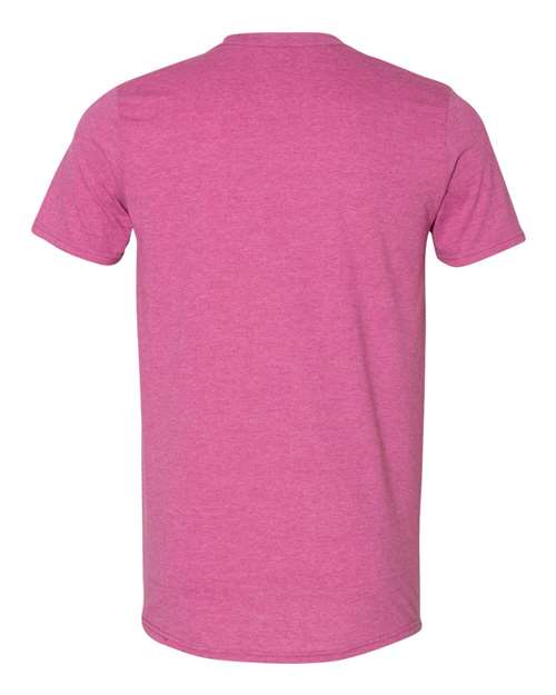Gildan 64000, Unisex Softstyle T-shirt, Heather Berry