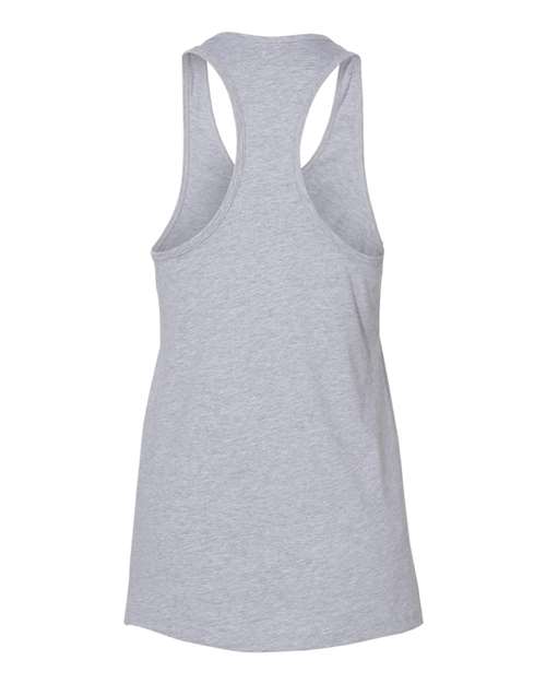 BELLA + CANVAS 6008, Women's Jersey Racerback Tank, Athletic Heather