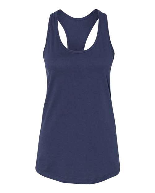 BELLA + CANVAS 6008, Women's Jersey Racerback Tank, Navy