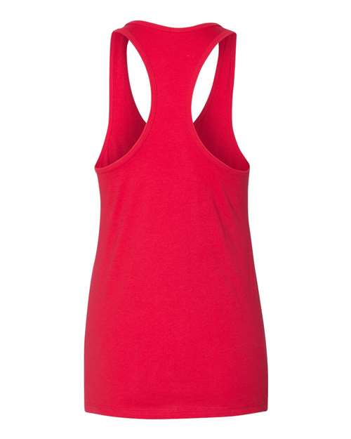 BELLA + CANVAS 6008, Women's Jersey Racerback Tank, Red