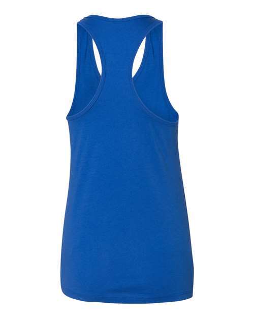 BELLA + CANVAS 6008, Women's Jersey Racerback Tank, True Royal
