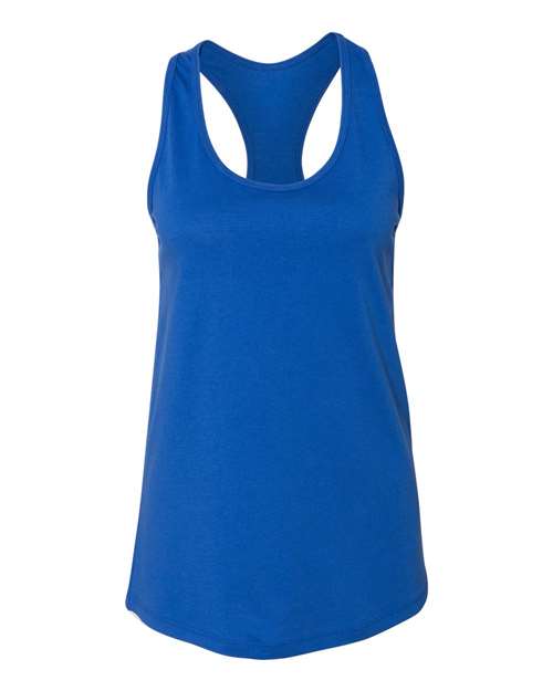 BELLA + CANVAS 6008, Women's Jersey Racerback Tank, True Royal
