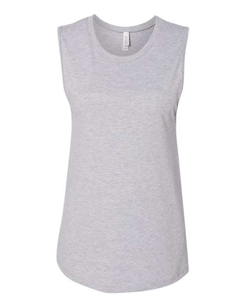 BELLA + CANVAS 6003, Women's Jersey Muscle Tank, Athletic Heather