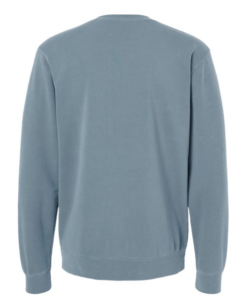 Independent Trading Co. PRM3500, Unisex Midweight Pigment-dyed Crewneck Sweatshirt, Pigment Slate Blue