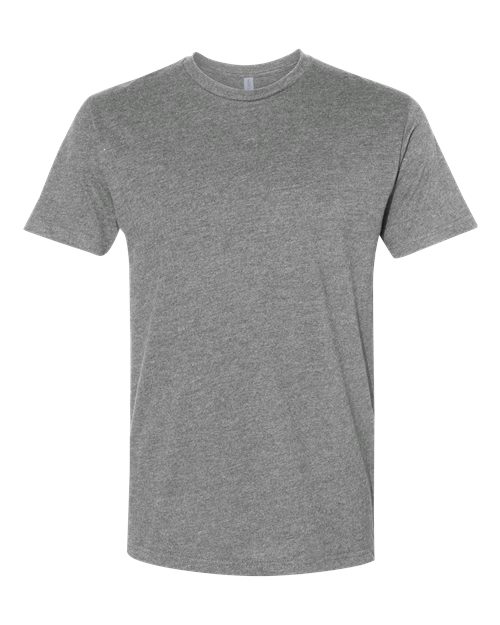 Next Level 6410, Unisex Sueded Tee, Dark Heather Grey