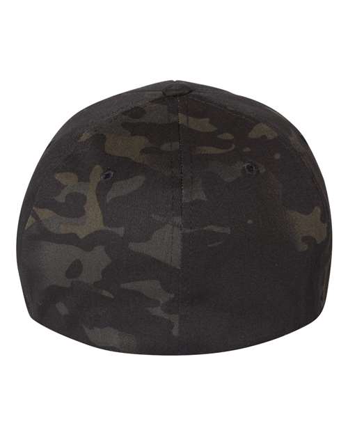Flexfit 6277, Cotton Blend Cap, Multicam Black