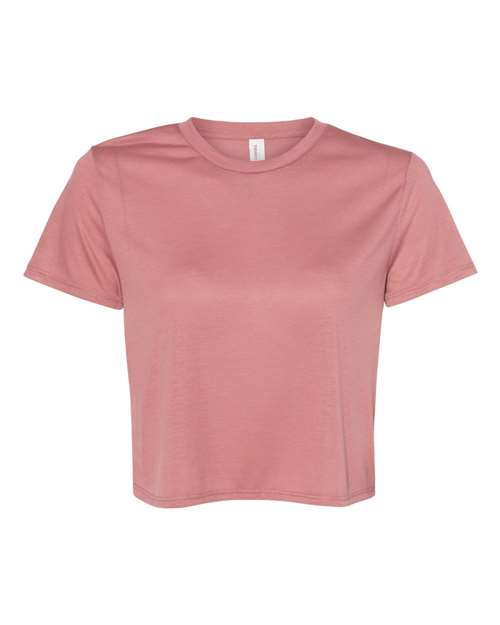 Women’s Flowy Crop Tee - - 7216 - Toronto Screen Printing- Color