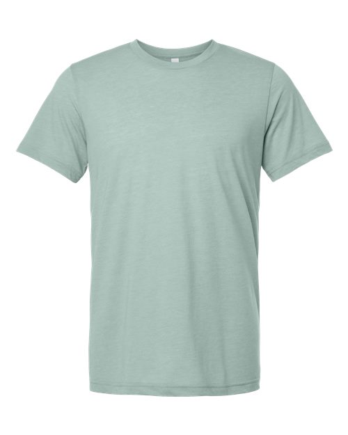 BELLA + CANVAS 3413, Triblend Tee, Dusty Blue Triblend