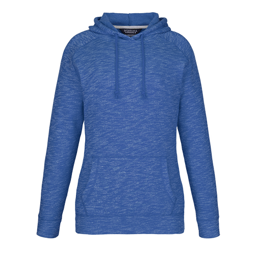 L00741 - Anaheim - Ladies Pullover Hooded Sweatshirt Blue Heather 741 eco-friendly Ladies Muskoka Trail sustainable Women