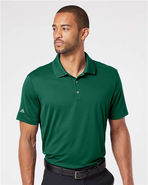 Adidas A230, Men's Performance Polo, Collegiate Green