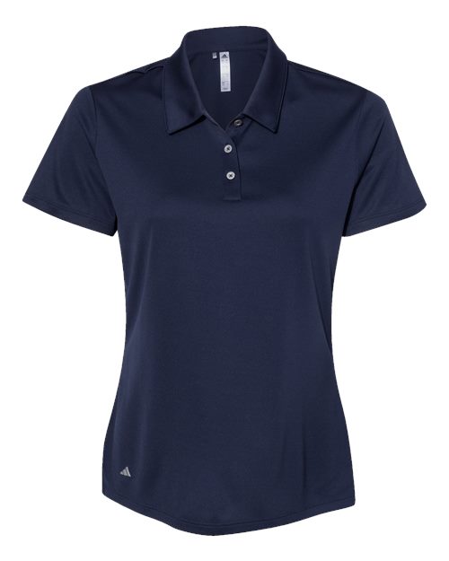 Adidas A231, Women's Performance Polo, Navy