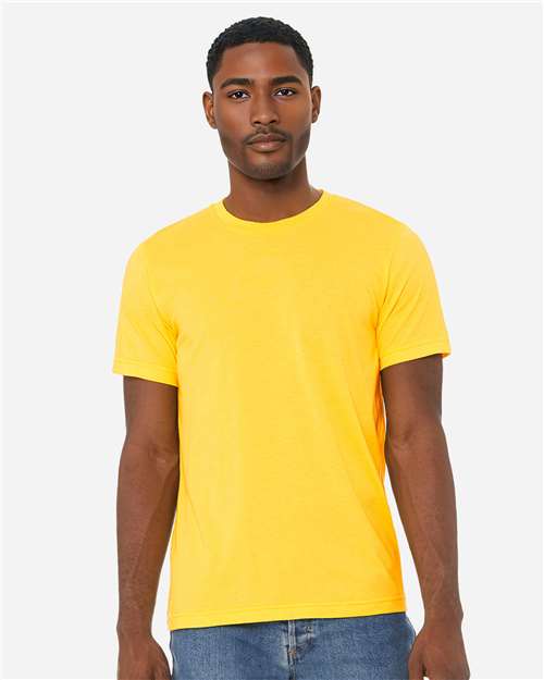 BELLA + CANVAS 3001CVC, Cvc Jersey Tee, Heather Yellow