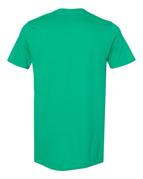 Gildan 64000, Unisex Softstyle T-shirt, Kelly Green