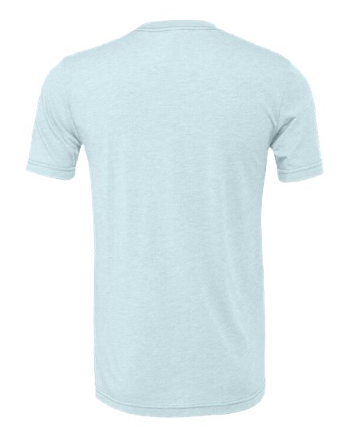 BELLA + CANVAS 3001CVC, Cvc Jersey Tee, Heather Prism Ice Blue