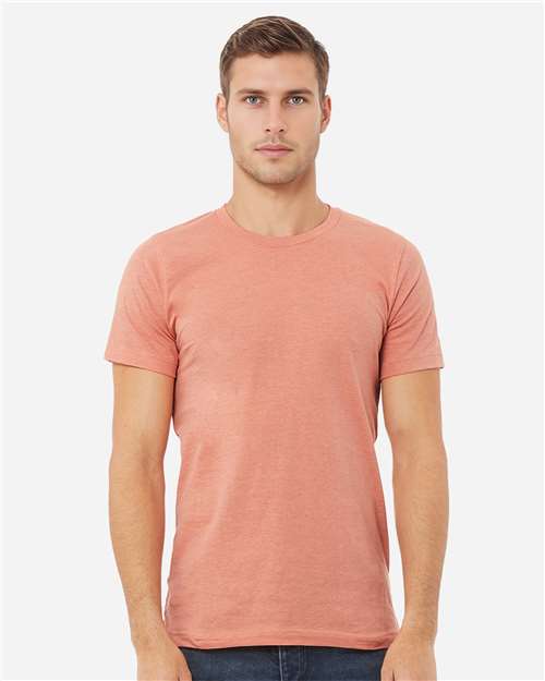 CVC Jersey Tee - Heather Prism Sunset - - 7584