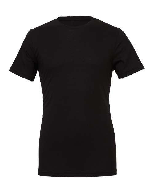 BELLA + CANVAS 3001CVC, Cvc Jersey Tee, Solid Black Blend