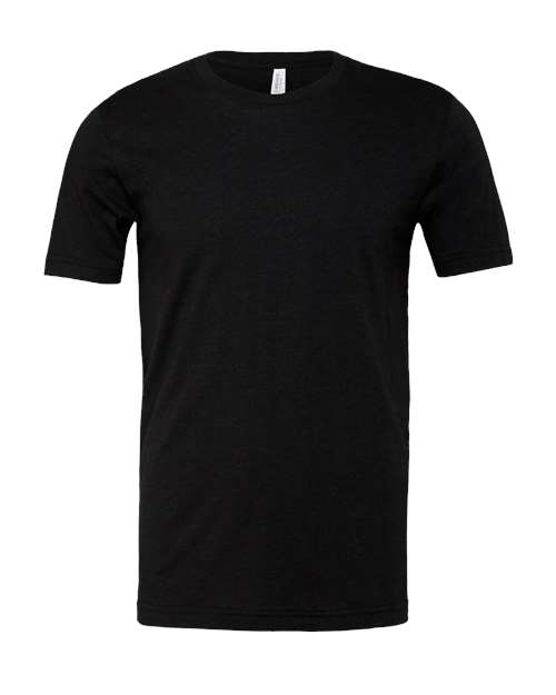 BELLA + CANVAS 3001CVC, Cvc Jersey Tee, Black Heather