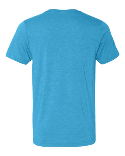 BELLA + CANVAS 3001CVC, Cvc Jersey Tee, Heather Aqua