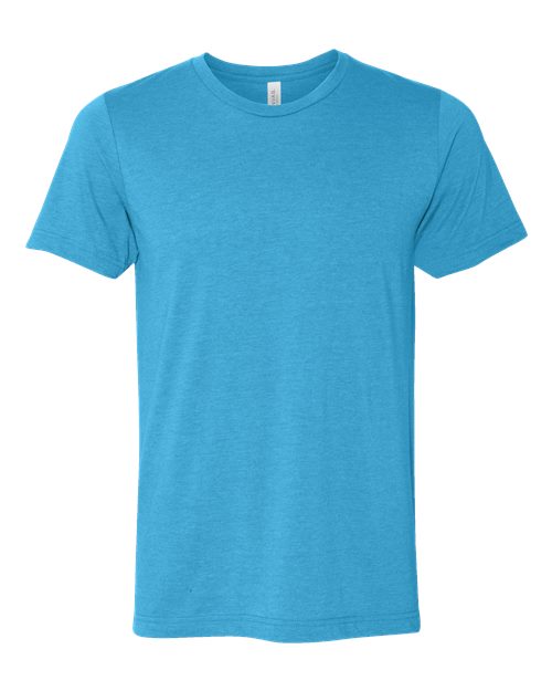 BELLA + CANVAS 3001CVC, Cvc Jersey Tee, Heather Aqua