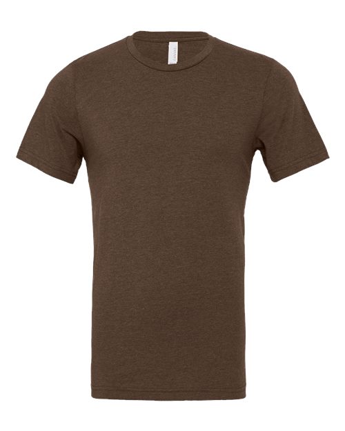 BELLA + CANVAS 3001CVC, Cvc Jersey Tee, Heather Brown