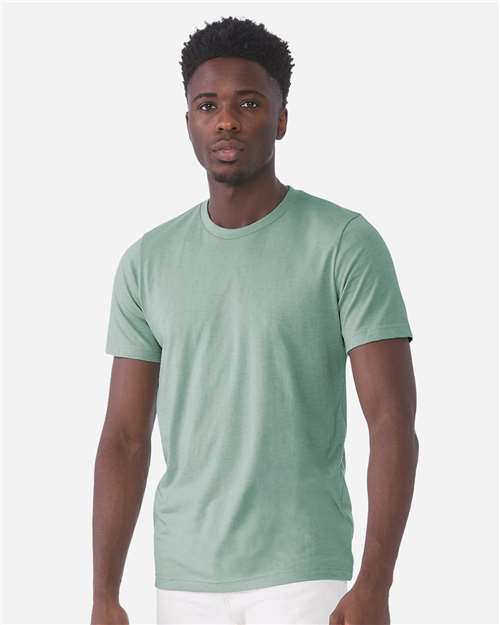 BELLA + CANVAS 3001CVC, Cvc Jersey Tee, Heather Dusty Blue