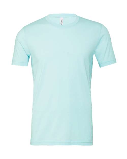 BELLA + CANVAS 3001CVC, Cvc Jersey Tee, Heather Ice Blue
