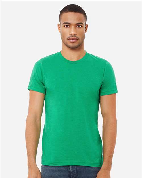 BELLA + CANVAS 3001CVC, Cvc Jersey Tee, Heather Kelly