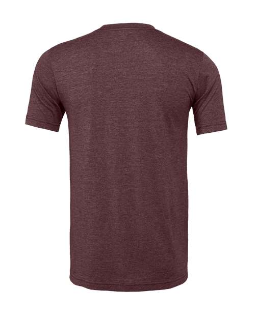 BELLA + CANVAS 3001CVC, Cvc Jersey Tee, Heather Maroon