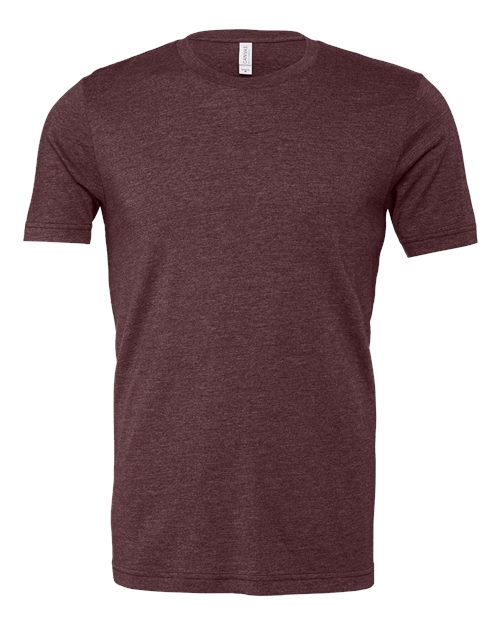 BELLA + CANVAS 3001CVC, Cvc Jersey Tee, Heather Maroon