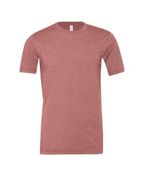 BELLA + CANVAS 3001CVC, Cvc Jersey Tee, Heather Mauve