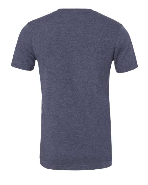 BELLA + CANVAS 3001CVC, Cvc Jersey Tee, Heather Navy