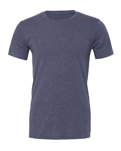BELLA + CANVAS 3001CVC, Cvc Jersey Tee, Heather Navy