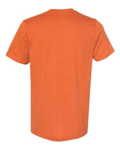 BELLA + CANVAS 3001CVC, Cvc Jersey Tee, Heather Orange