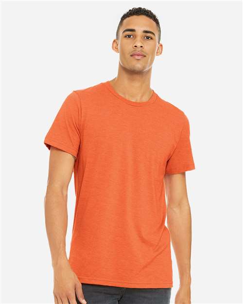 BELLA + CANVAS 3001CVC, Cvc Jersey Tee, Heather Orange