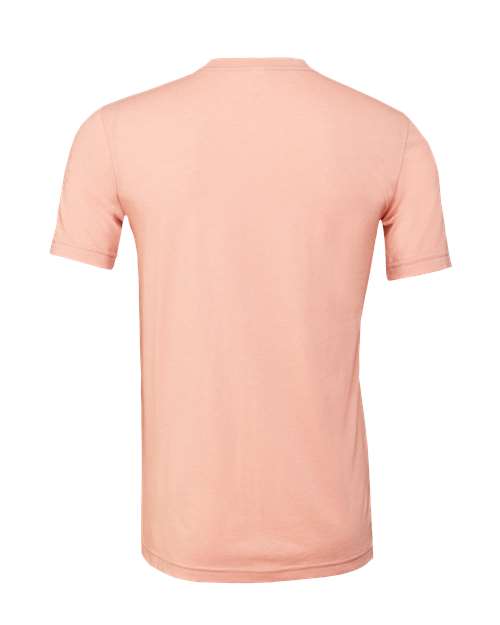 BELLA + CANVAS 3001CVC, Cvc Jersey Tee, Heather Peach