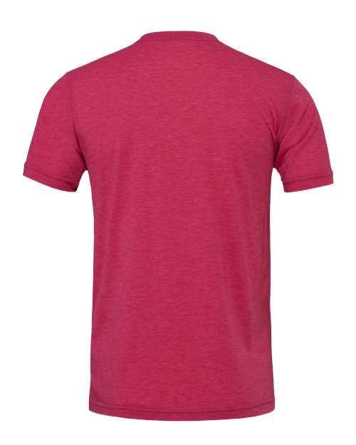 BELLA + CANVAS 3001CVC, Cvc Jersey Tee, Heather Raspberry