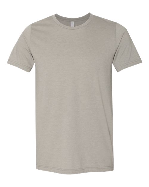 BELLA + CANVAS 3001CVC, Cvc Jersey Tee, Heather Stone