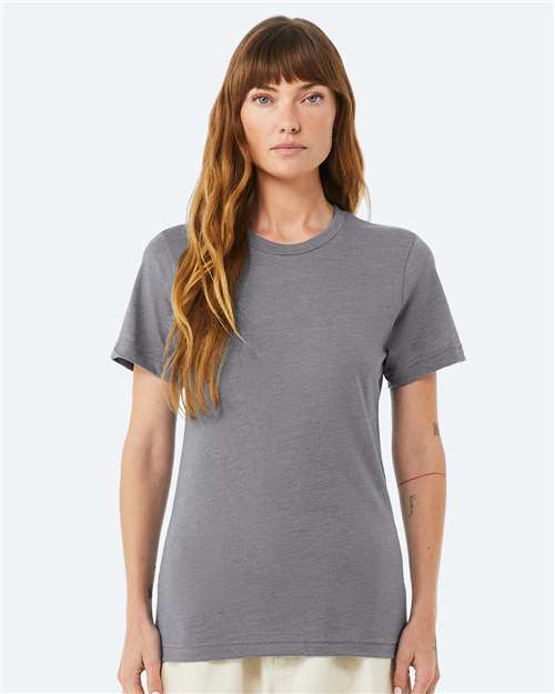 BELLA + CANVAS 3001CVC, Cvc Jersey Tee, Heather Storm