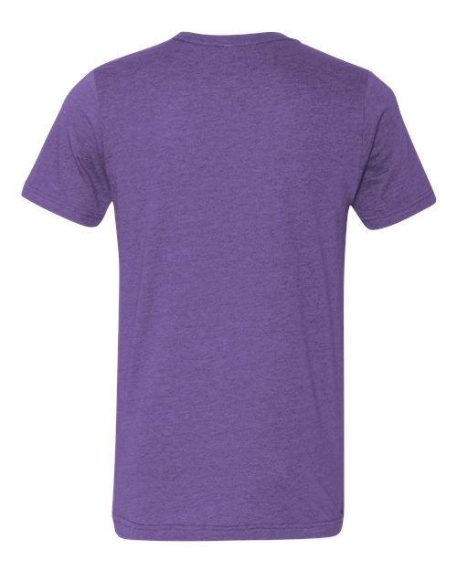 BELLA + CANVAS 3001CVC, Cvc Jersey Tee, Heather Team Purple
