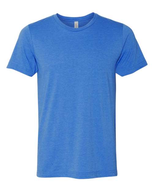 BELLA + CANVAS 3001CVC, Cvc Jersey Tee, Heather True Royal