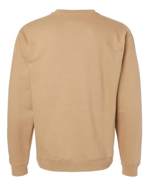 Independent Trading Co. SS3000, Unisex Midweight Crewneck Sweatshirt, Sandstone