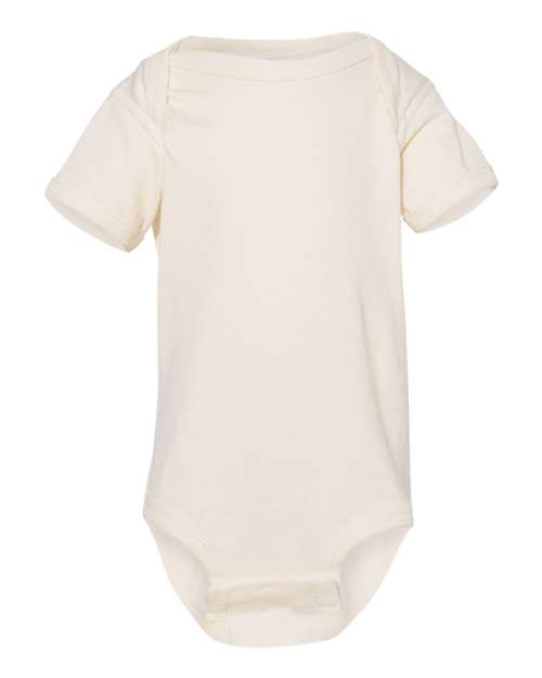 Rabbit Skins 4424, Infant Fine Jersey Bodysuit, Natural