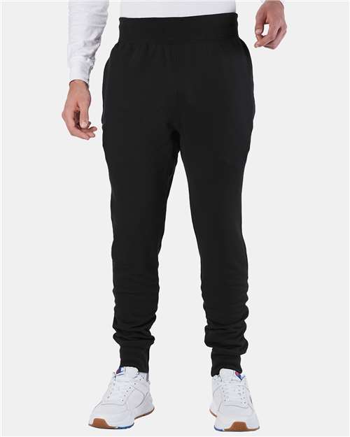 Unisex Reverse Weave® Joggers - - 8050 Black 3XL 01084 12-12.9 oz Adult Athletics Bottoms Champion Classic & Joggers Company Store Bottoms Company Store Joggers Company Store Style Guide Cozy Pairings Eco-Friendly Go To Fashion Mens & Unisex Pants Piece Dyed Pockets Premium Fashion Recycled Retail Brands RW25 S&S Deep Deals School & Team Socially Conscious Manufacturing Sustainable Manufacturing Sustainable Styles Sweatpants Unisex Visible Logos